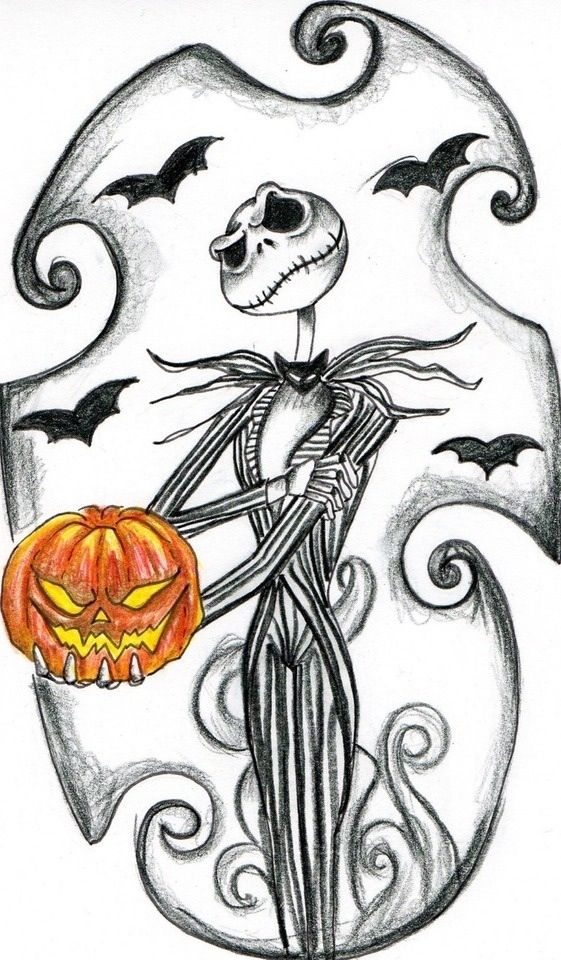 The Nightmare Before Christmas Drawings Free download on ClipArtMag