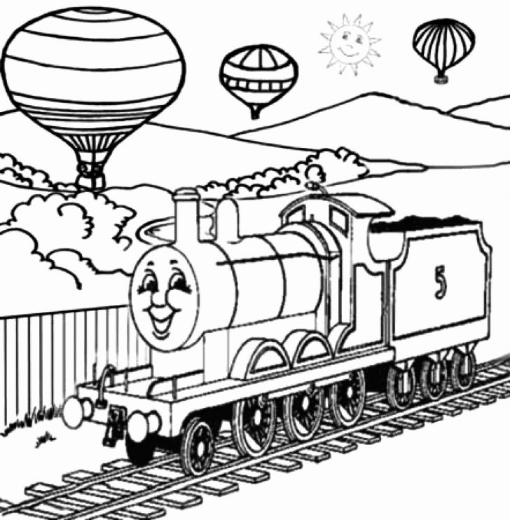 Thomas The Train Drawing | Free download on ClipArtMag