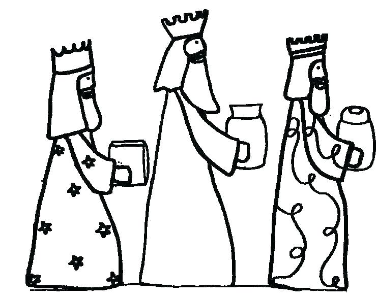 Three Kings Drawing Free download on ClipArtMag