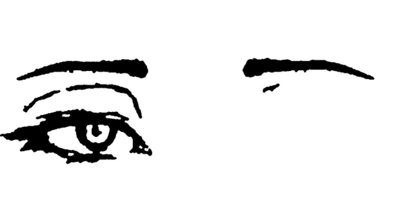 Tired Eyes Drawing | Free download on ClipArtMag