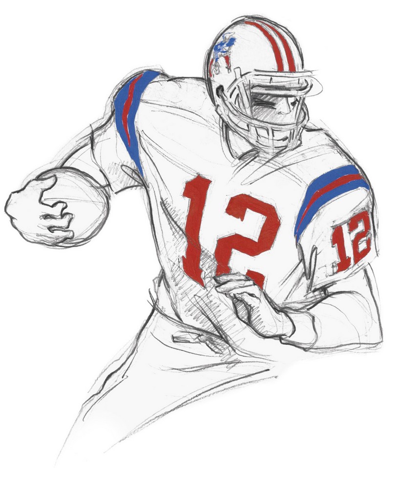 Tom Brady Drawing | Free download on ClipArtMag