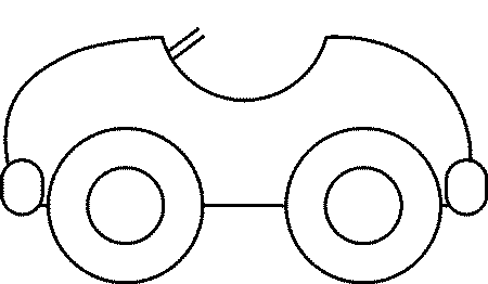 big toy car picture drawing