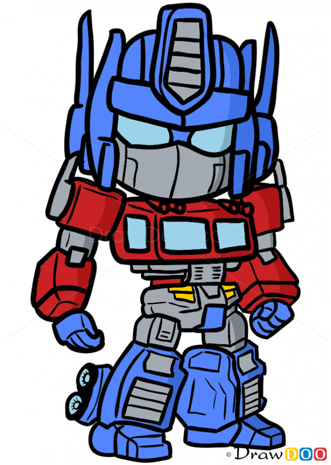 Transformers Cartoon Drawing Free download on ClipArtMag