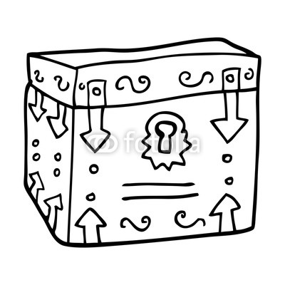 Treasure Chest Drawing | Free download on ClipArtMag