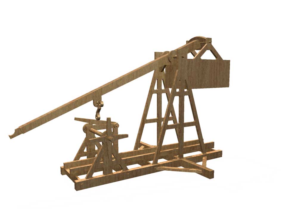 Trebuchet Drawing Free download on ClipArtMag