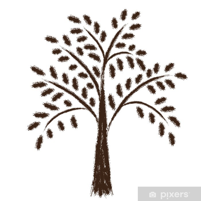 Tree Drawing On Wall Free download on ClipArtMag