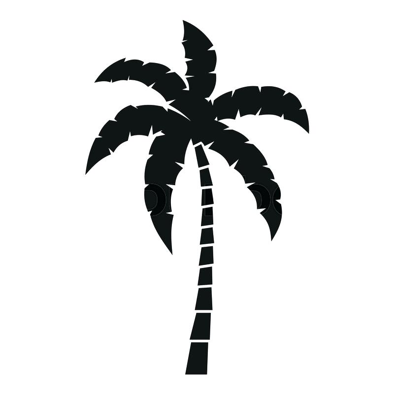 Tropical Tree Drawing | Free download on ClipArtMag