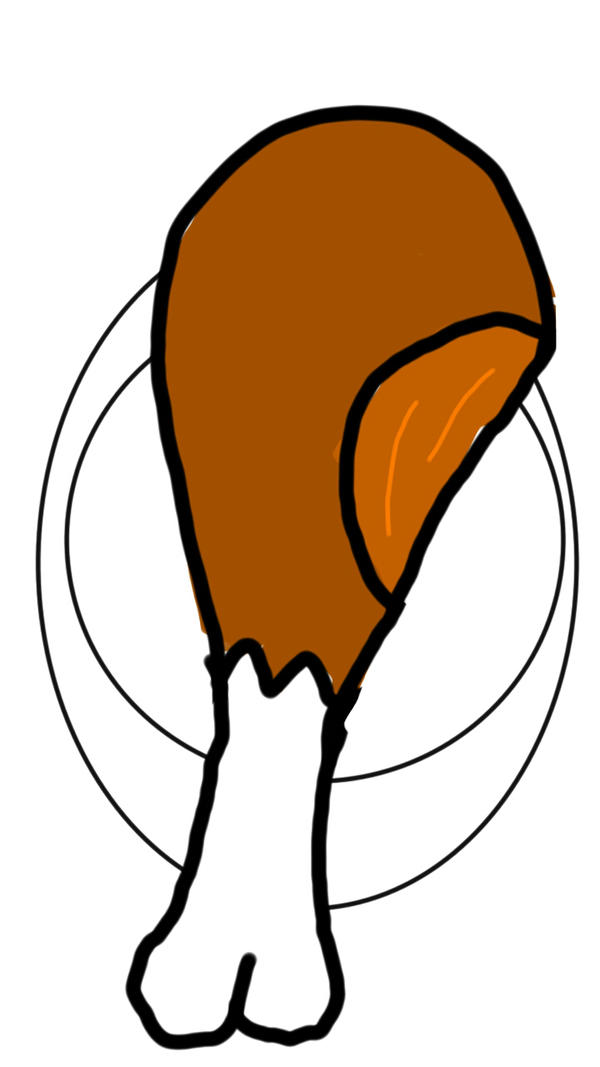 Turkey Leg Drawing Free download on ClipArtMag