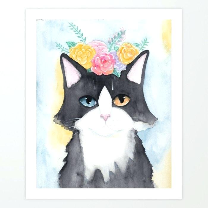 Tuxedo Cat Drawing | Free download on ClipArtMag