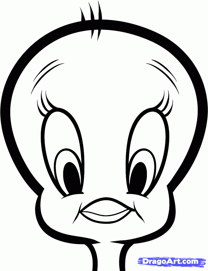 Tweety Bird Drawing | Free download on ClipArtMag