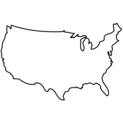 United States Outline Drawing | Free download on ClipArtMag