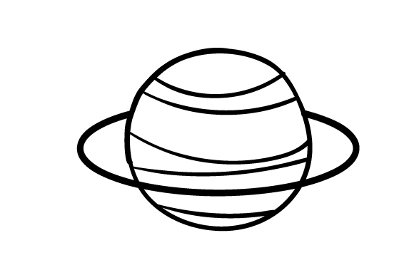 Uranus Drawing | Free download on ClipArtMag