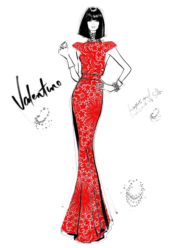 Valentino Drawings Free download on ClipArtMag