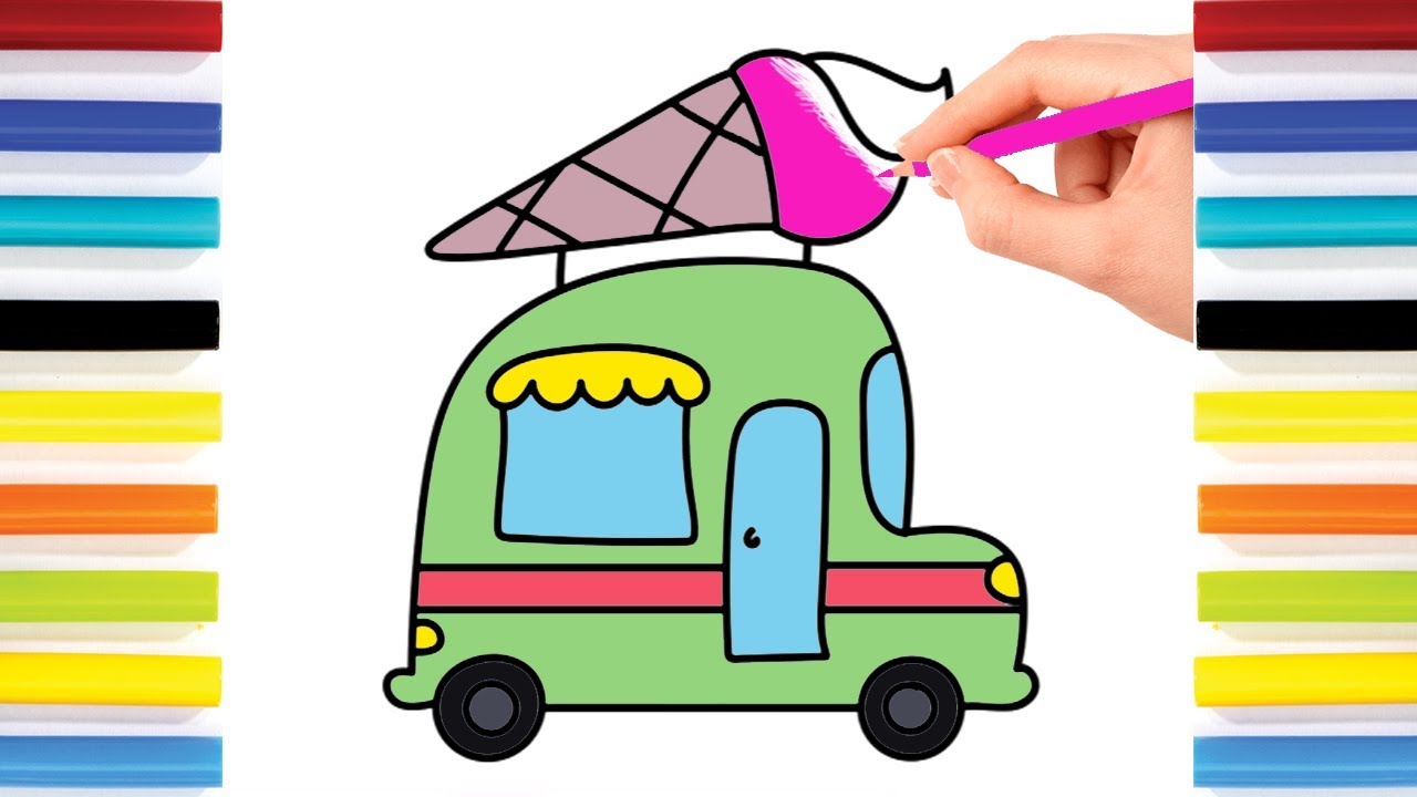 25+ Best Looking For Van Drawing Images For Kids | Invisible Blogger