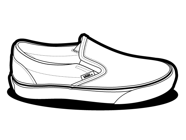 Vans Drawing | Free download on ClipArtMag