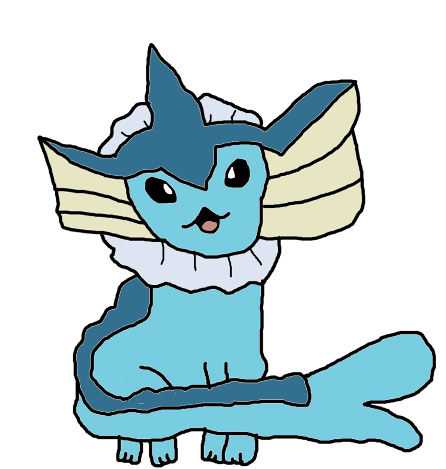 Vaporeon Drawing | Free download on ClipArtMag