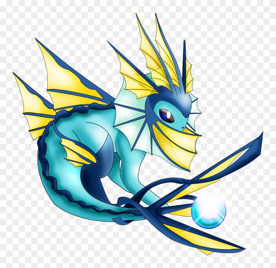 Vaporeon Drawing | Free download on ClipArtMag