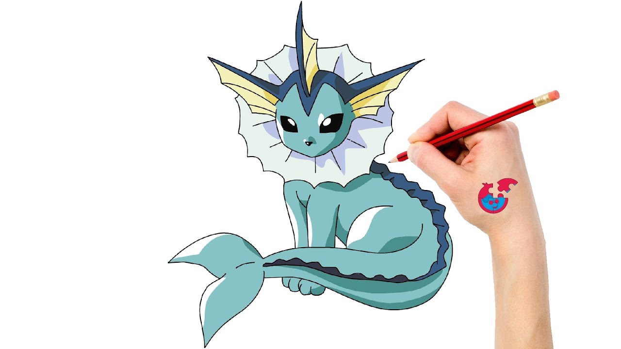 Vaporeon Drawing | Free download on ClipArtMag