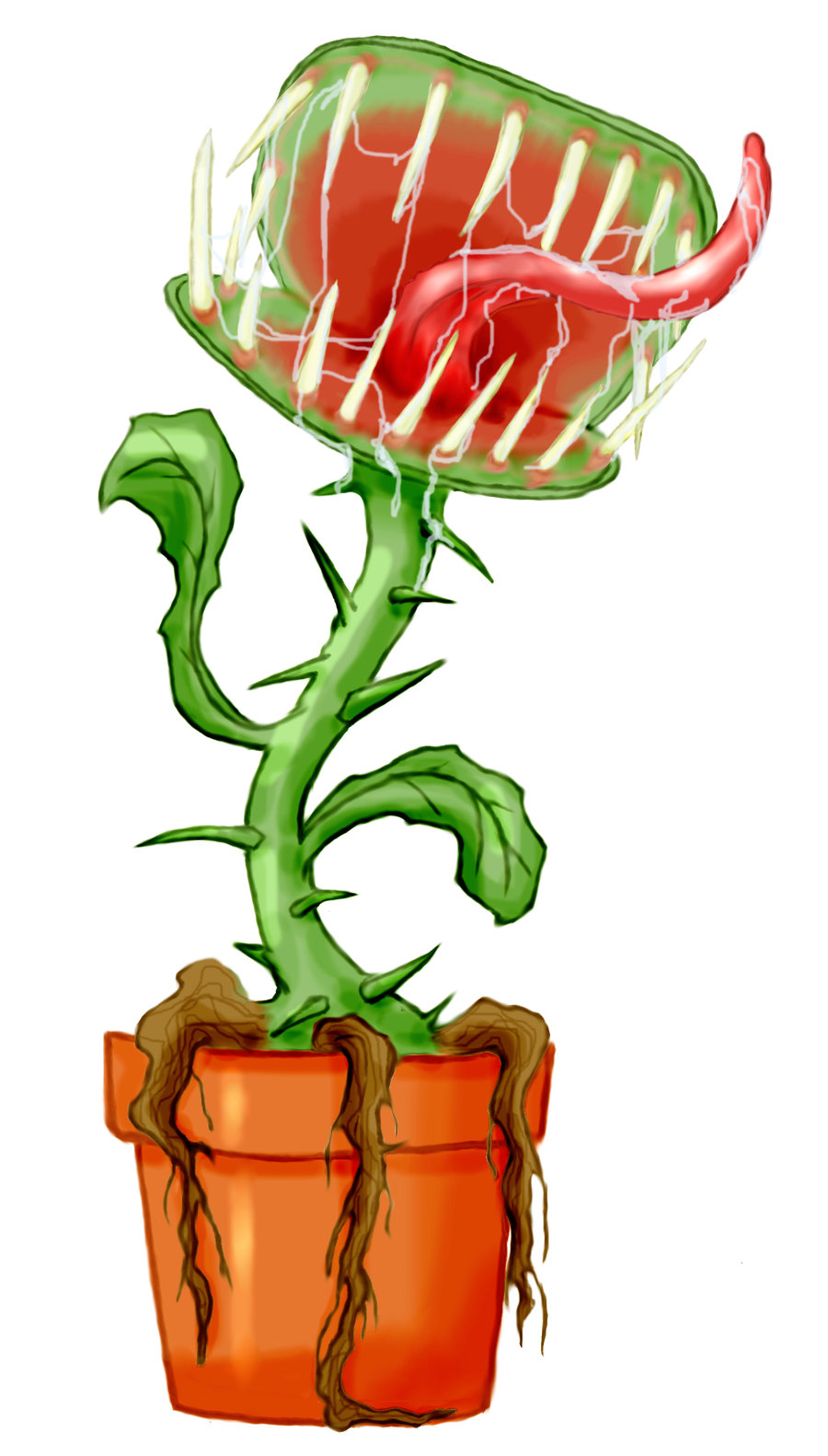 Venus Fly Trap Drawing Free Download On Clipartmag