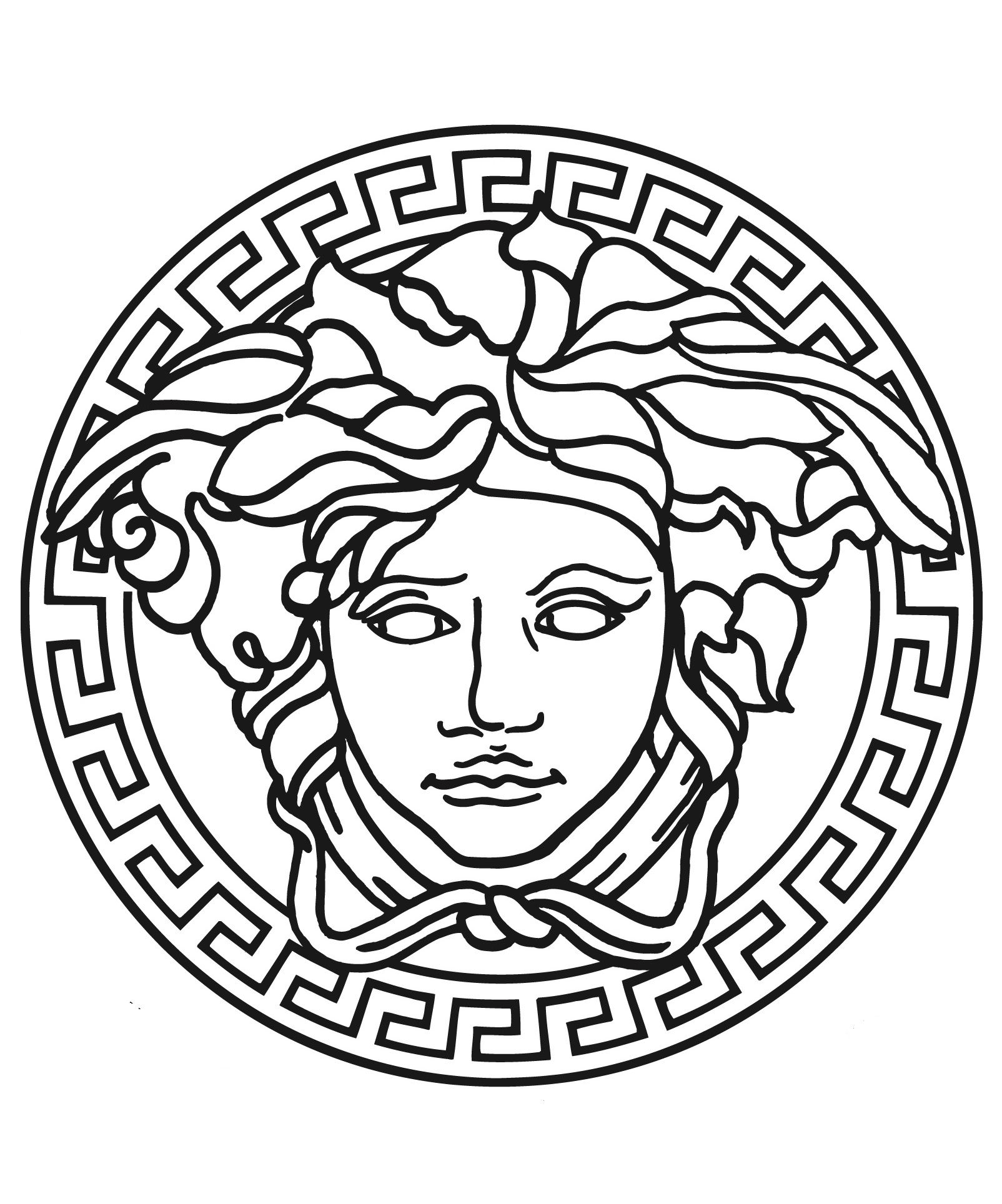 Versace Logo Drawing | Free download on ClipArtMag