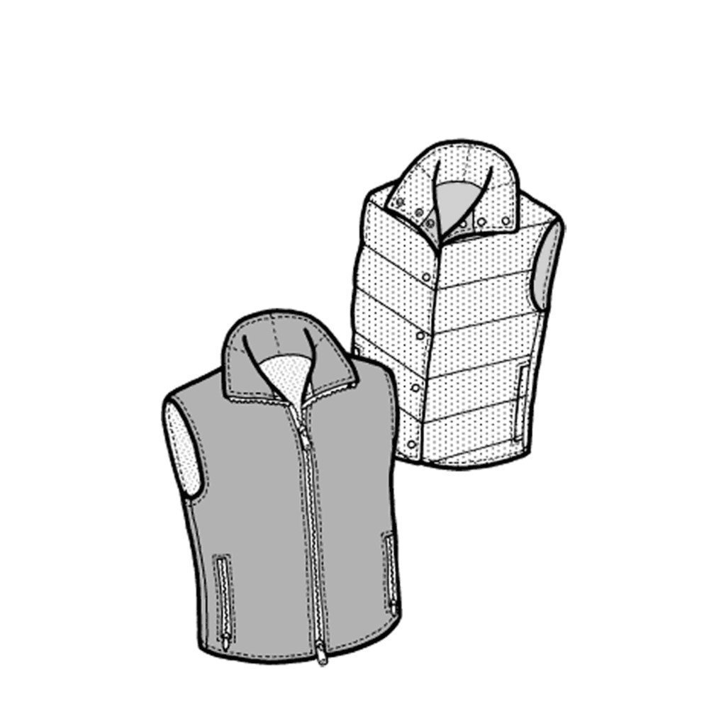 Vest Drawing Free download on ClipArtMag