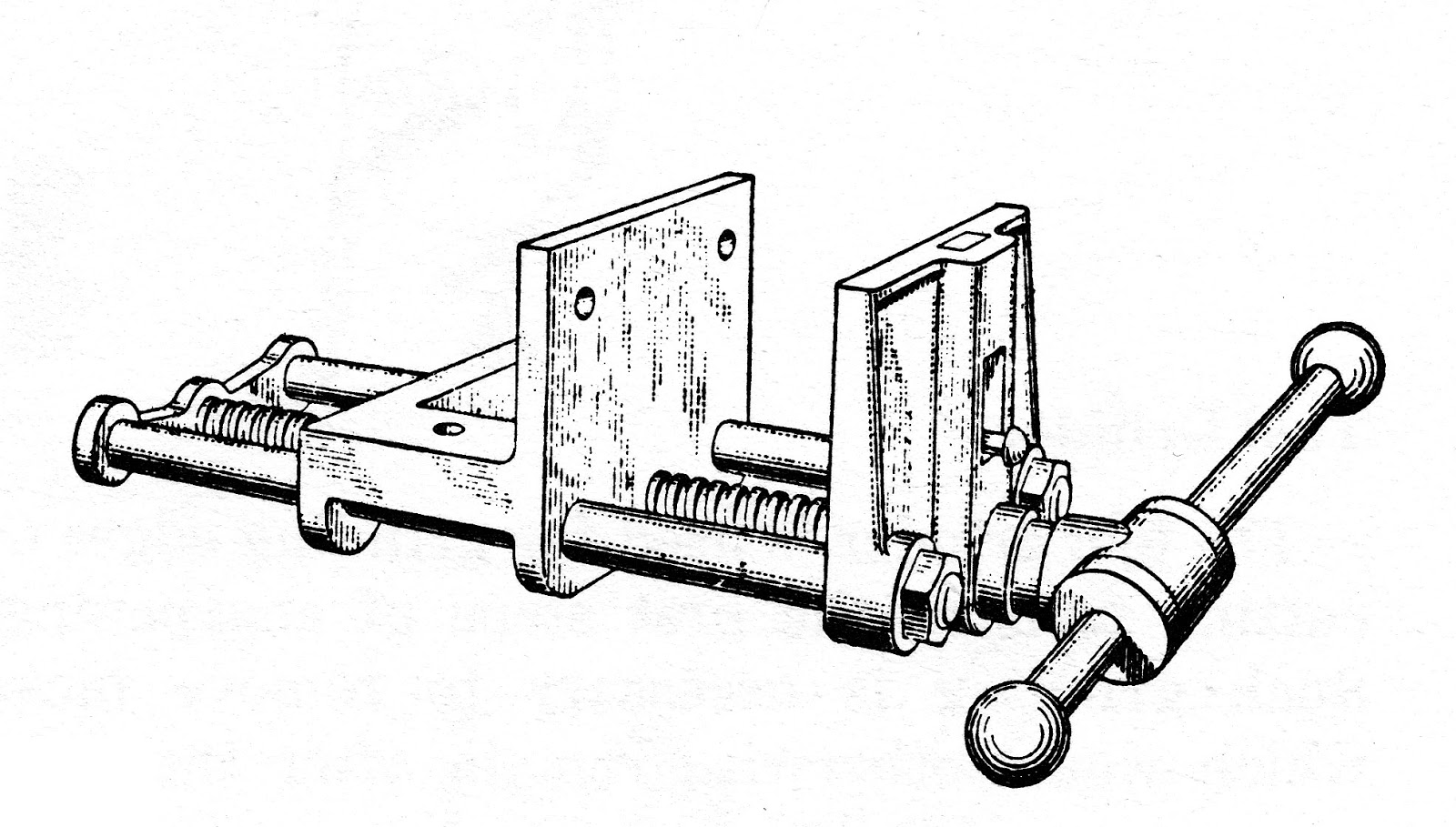 Vise Drawing Free download on ClipArtMag