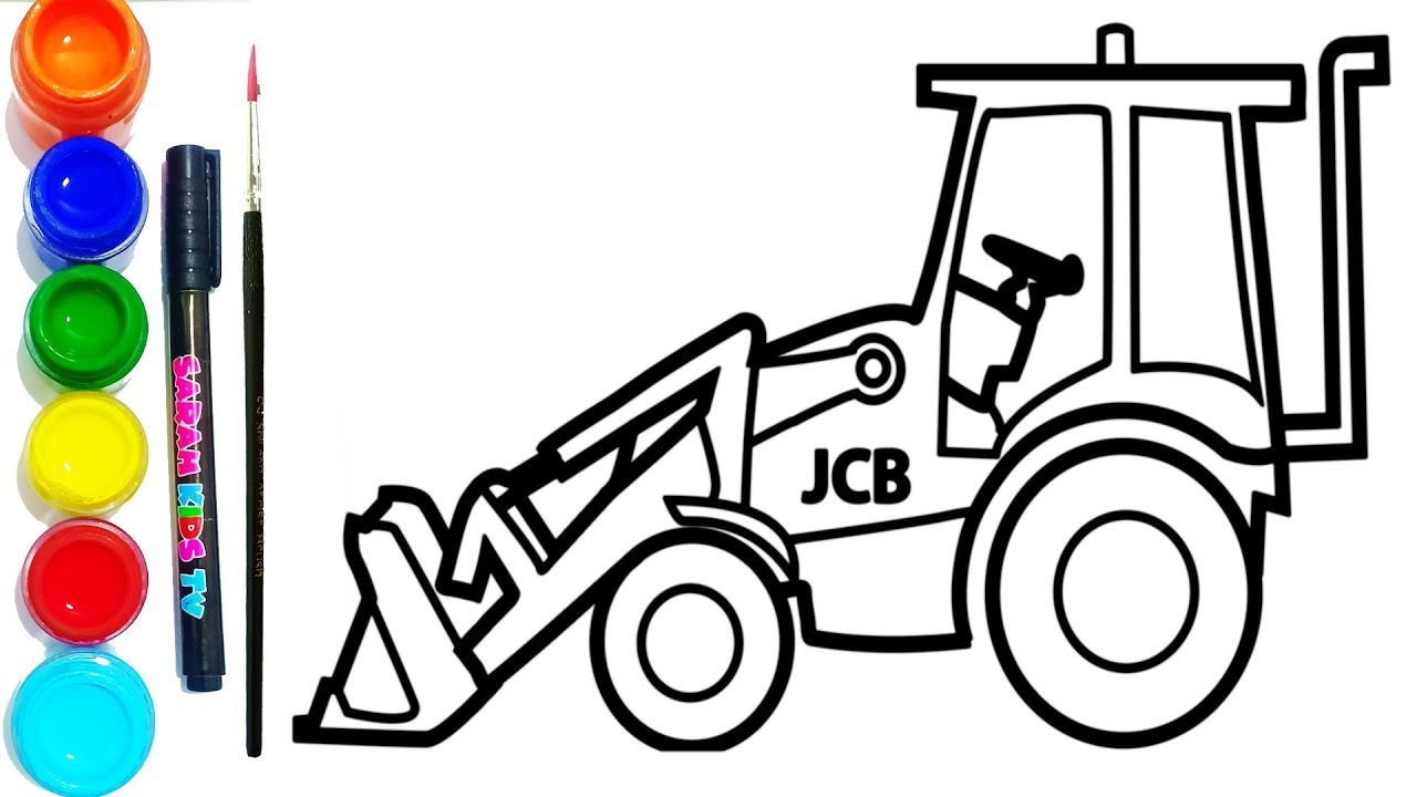 Wheel Loader Drawing | Free download on ClipArtMag