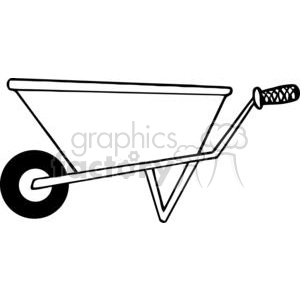 Wheelbarrow Drawing | Free download on ClipArtMag