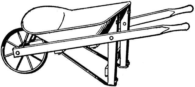 Wheelbarrow Drawing | Free download on ClipArtMag