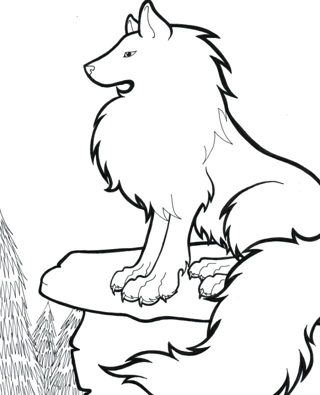Como você desenha um Ultima Wolf?