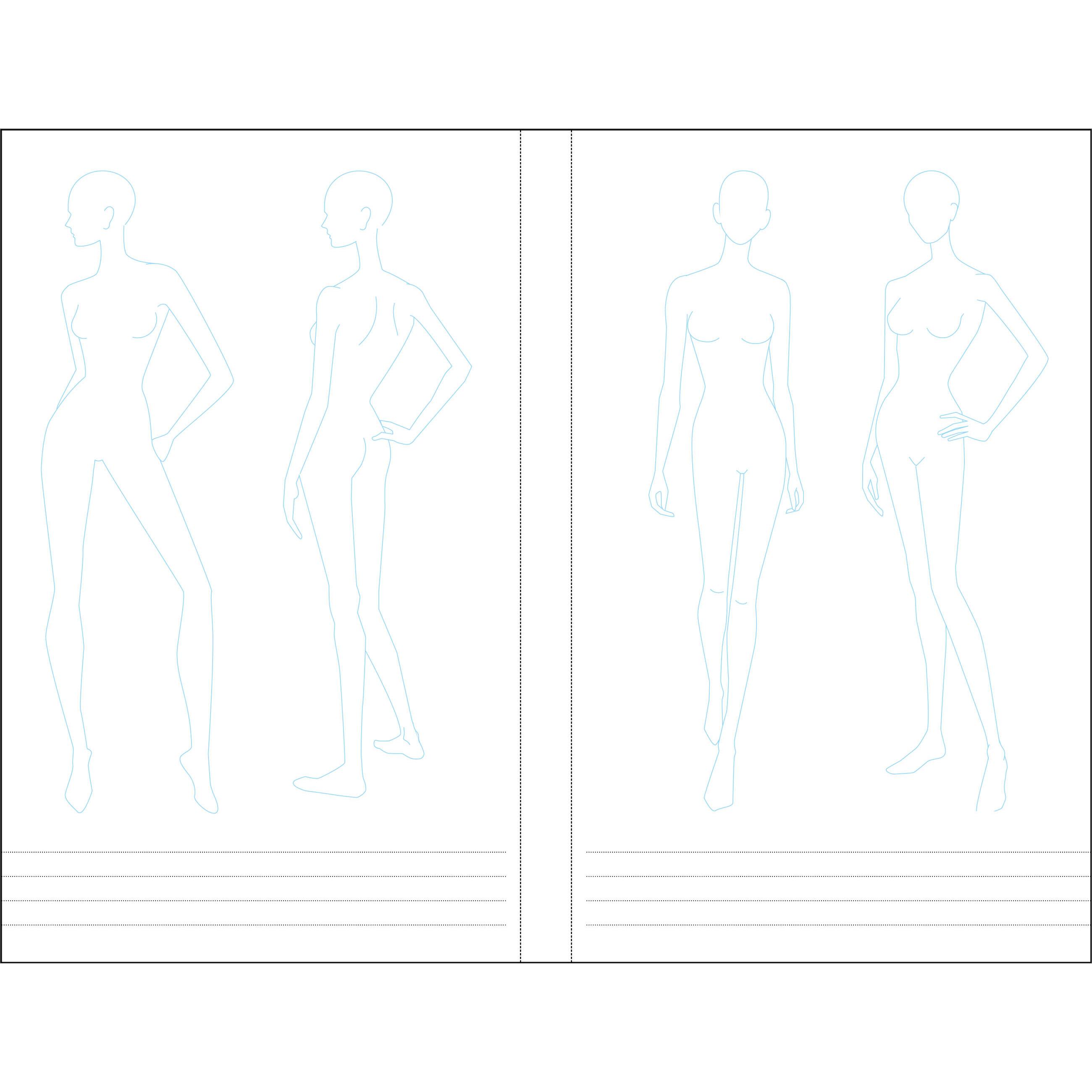 Featured image of post Female Body Sketch Template The endomorph is the body type that has the dominance of fat that makes the body