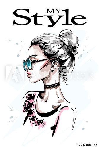 Woman Profile Drawing | Free download on ClipArtMag
