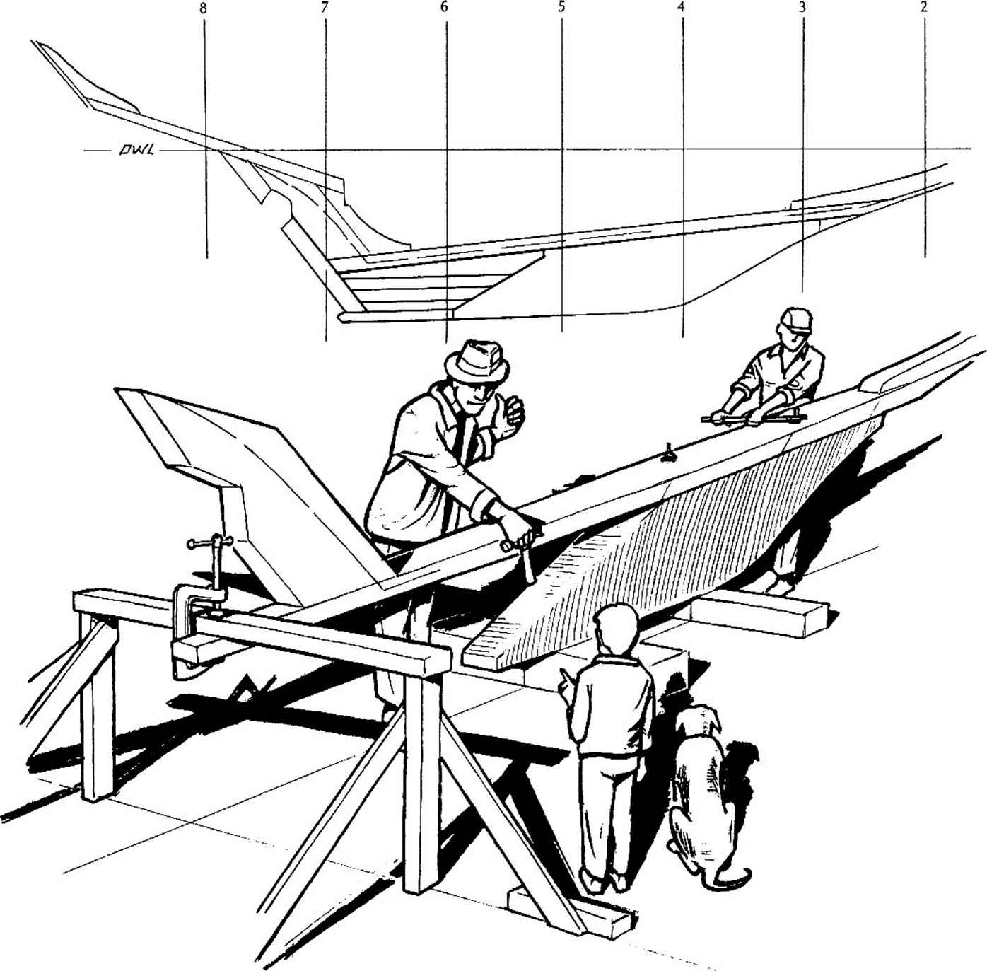 Wooden Boat Drawing | Free download on ClipArtMag