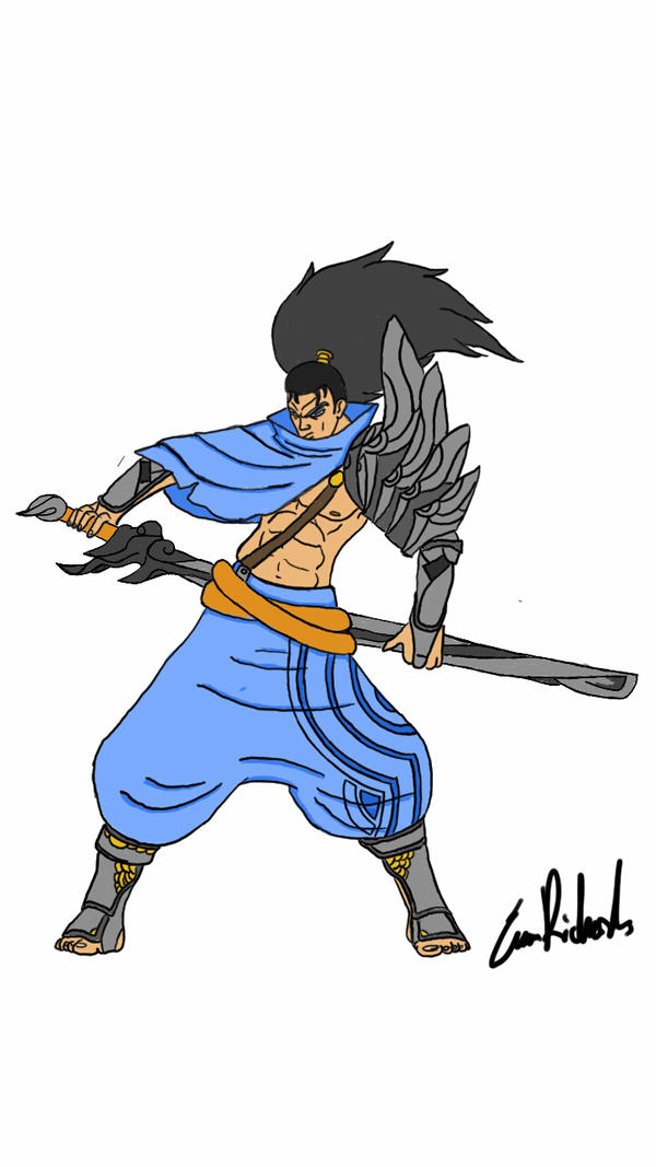 Yasuo Drawing | Free download on ClipArtMag