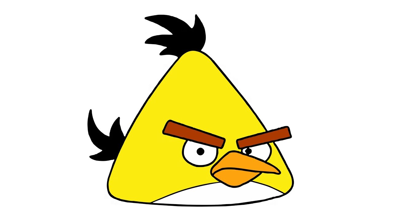 Yellow Bird Drawing Free download on ClipArtMag