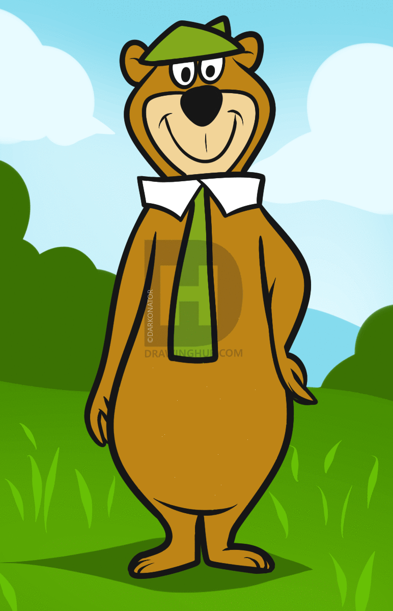 Yogi Bear Drawing | Free download on ClipArtMag