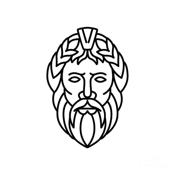 Zeus Greek God Drawing | Free download on ClipArtMag
