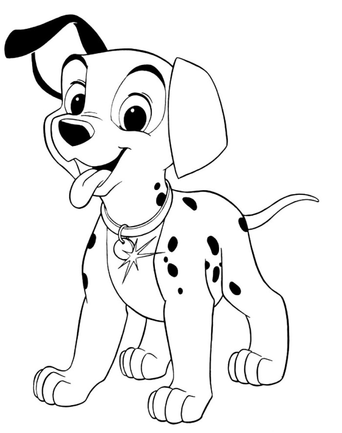 101 Dalmatians Coloring Pages | Free download on ClipArtMag
