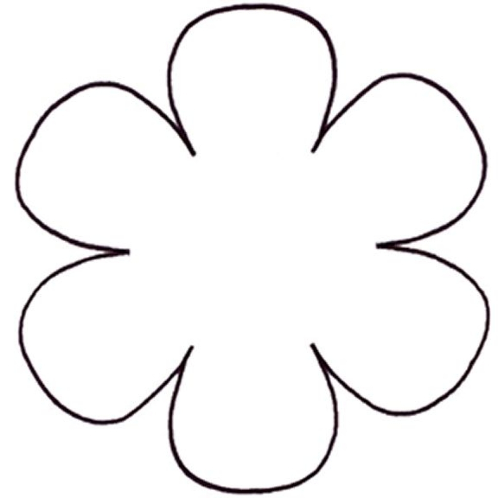 5 Petal Flower Clipart | Free download on ClipArtMag