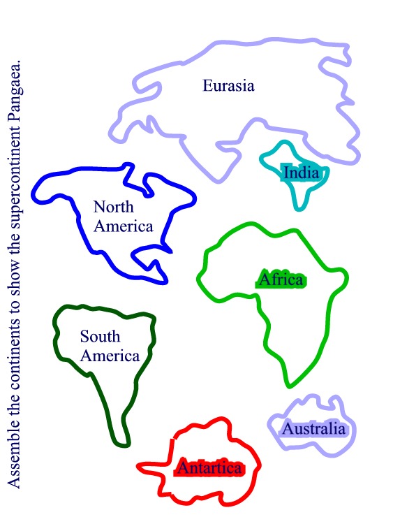 7 Continents Coloring Page Free Download On ClipArtMag