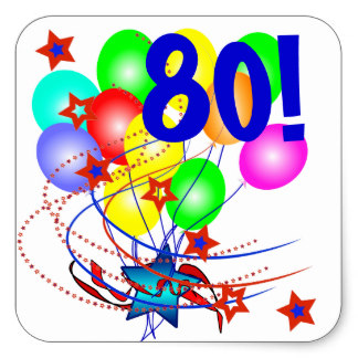 80th Birthday Clipart | Free Download On ClipArtMag