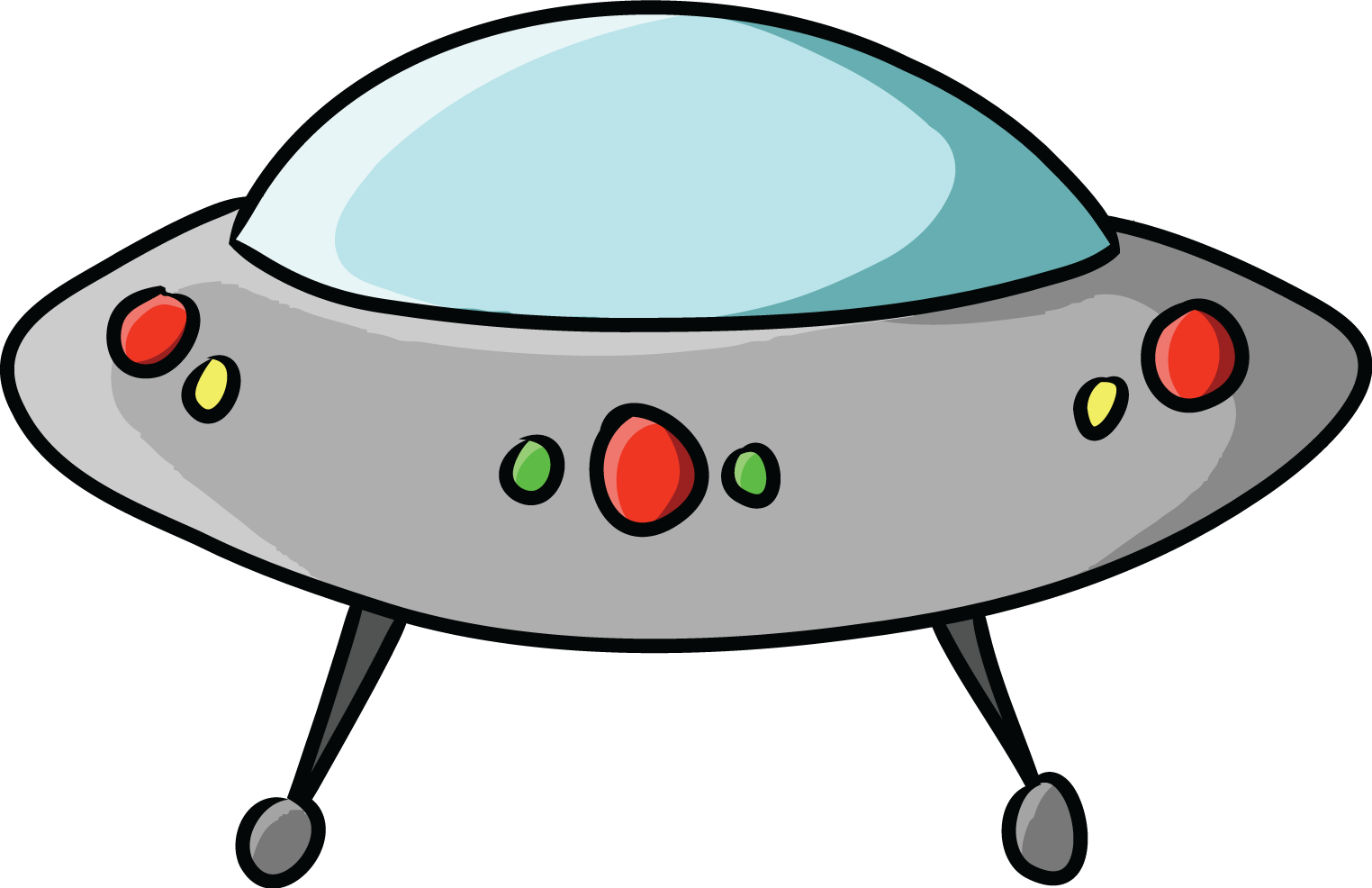 Alien Spaceship Clipart Free download on ClipArtMag