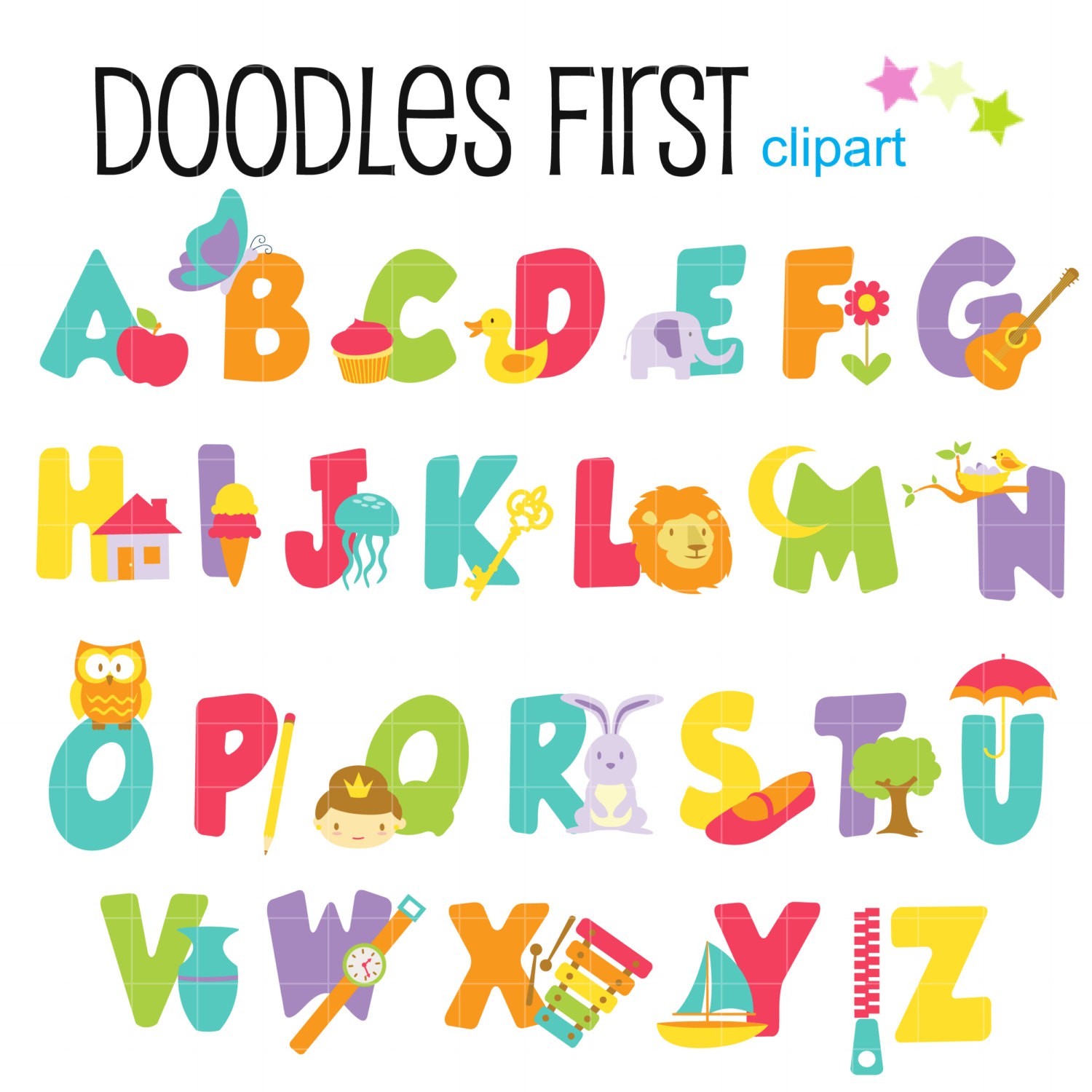 Alphabet Letters Clipart Free Download On Clipartmag