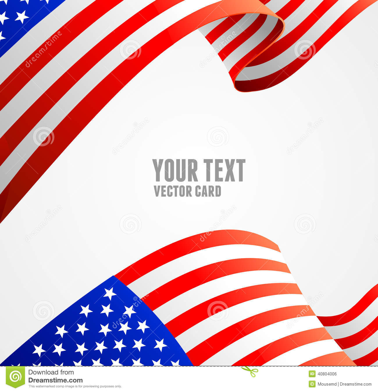 American Flag Vector Clipart Free download on ClipArtMag