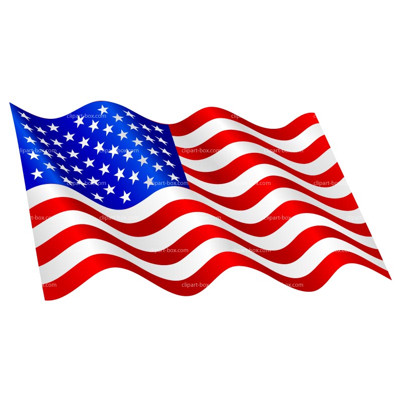 American Flag Vector Clipart Free download on ClipArtMag