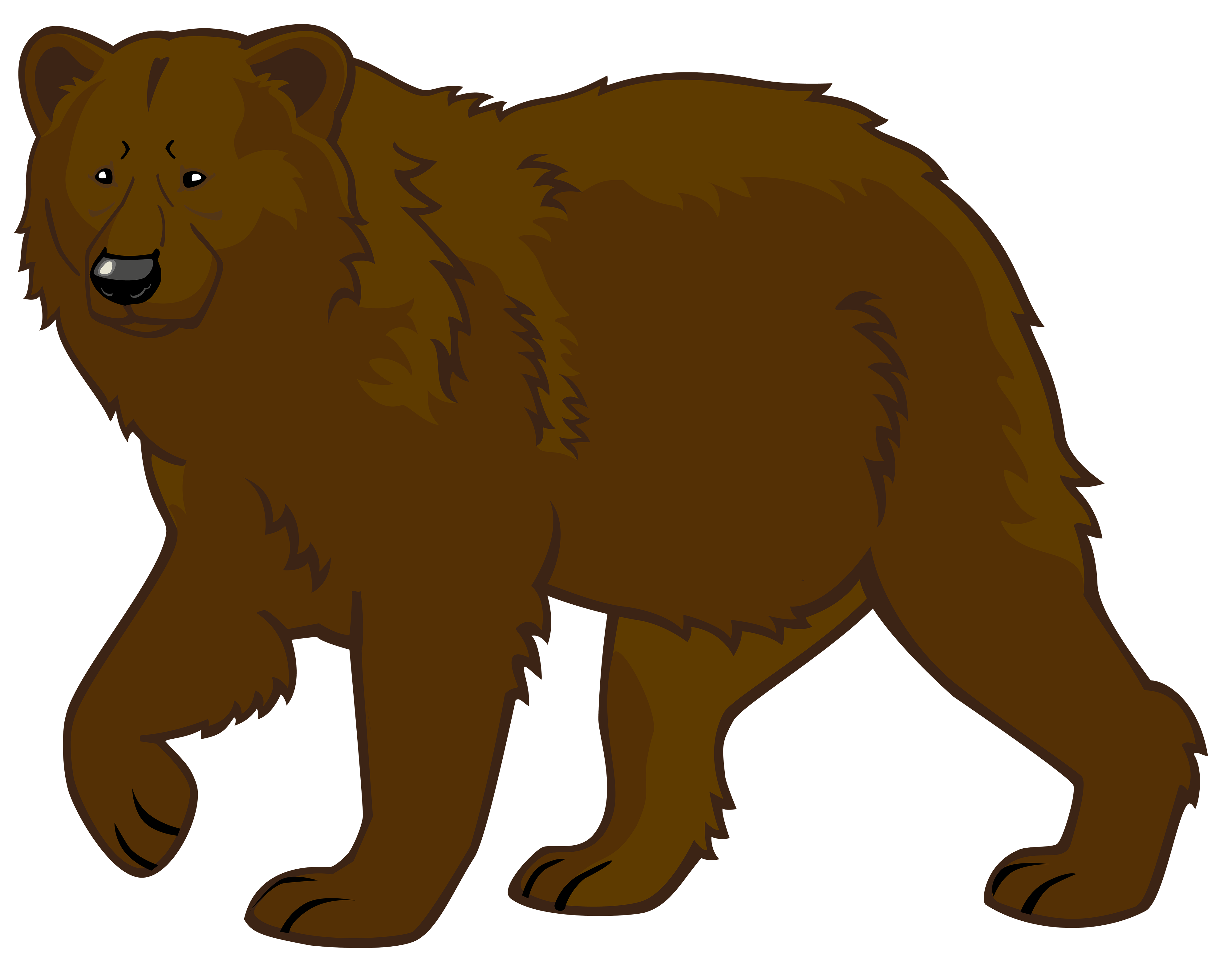 Angry Cartoon Bear Clipart Free Download On Clipartmag