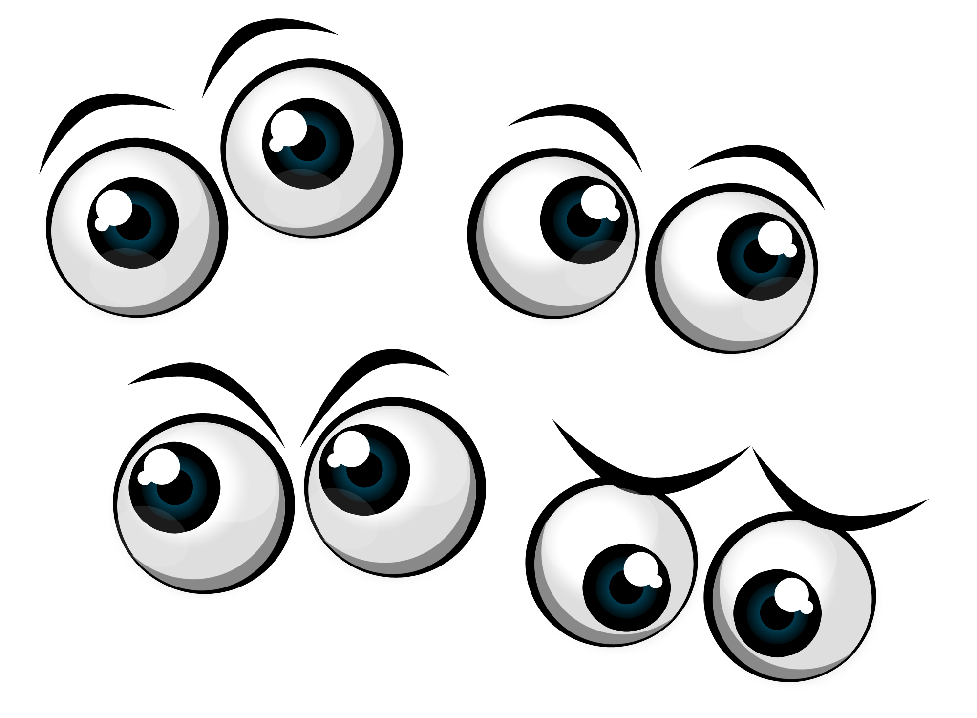 Angry Eyes Clipart | Free download on ClipArtMag