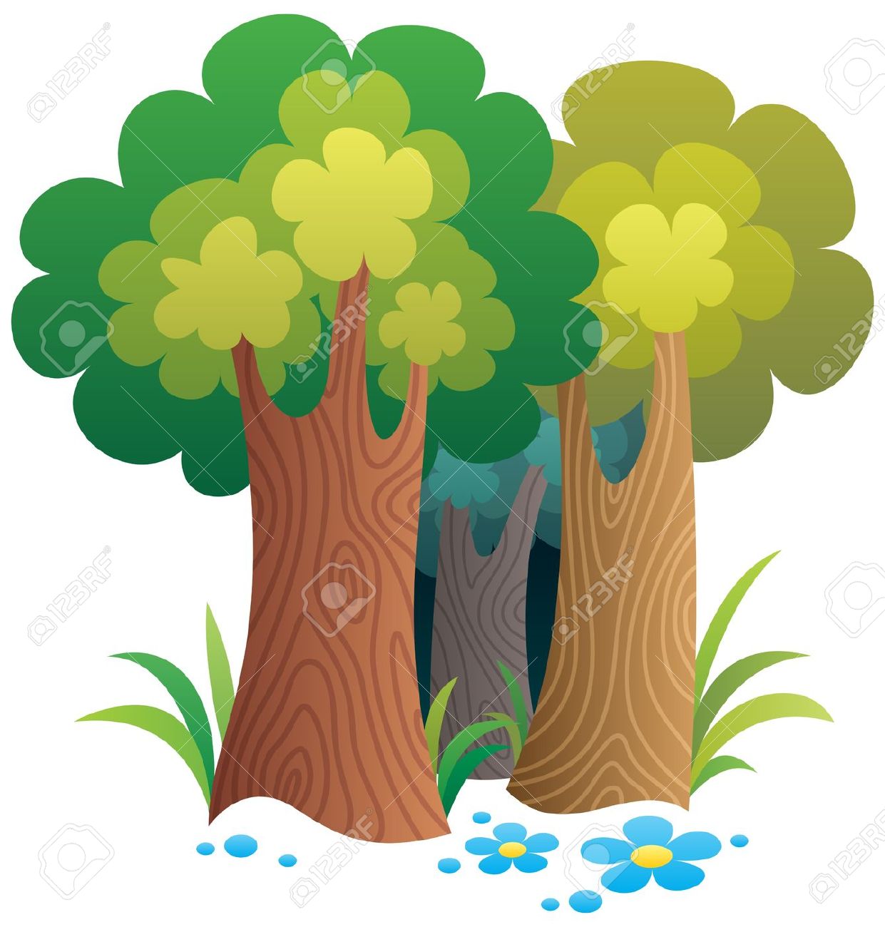 Animated Forest Clipart | Free download on ClipArtMag