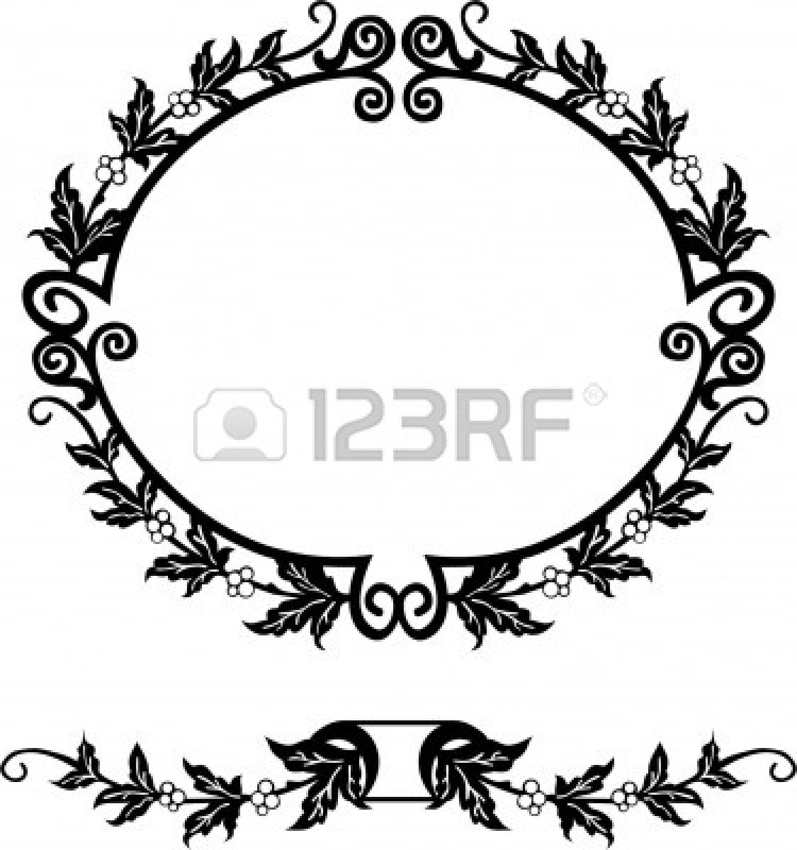 Antique Oval Frame | Free download on ClipArtMag