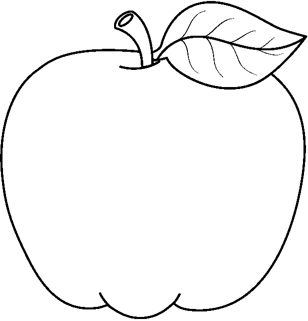 Apple Clipart Black And White | Free download on ClipArtMag